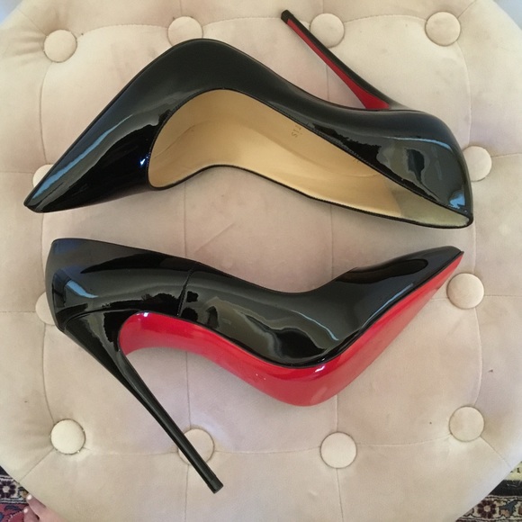 Christian Louboutin So Kate Black Patent Leather - Picture 12 of 13